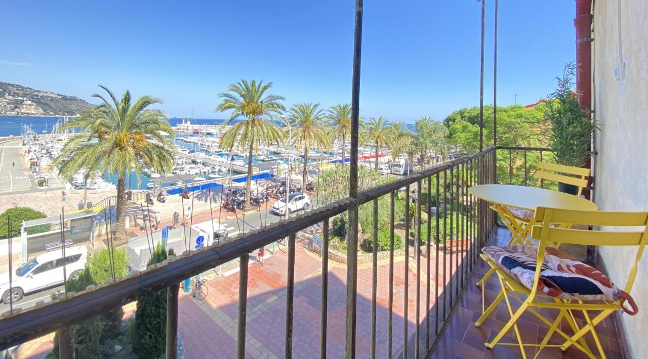 Sablettes Beach-Plage-Vue Mer-Centre Ville Menton Dış mekan fotoğraf