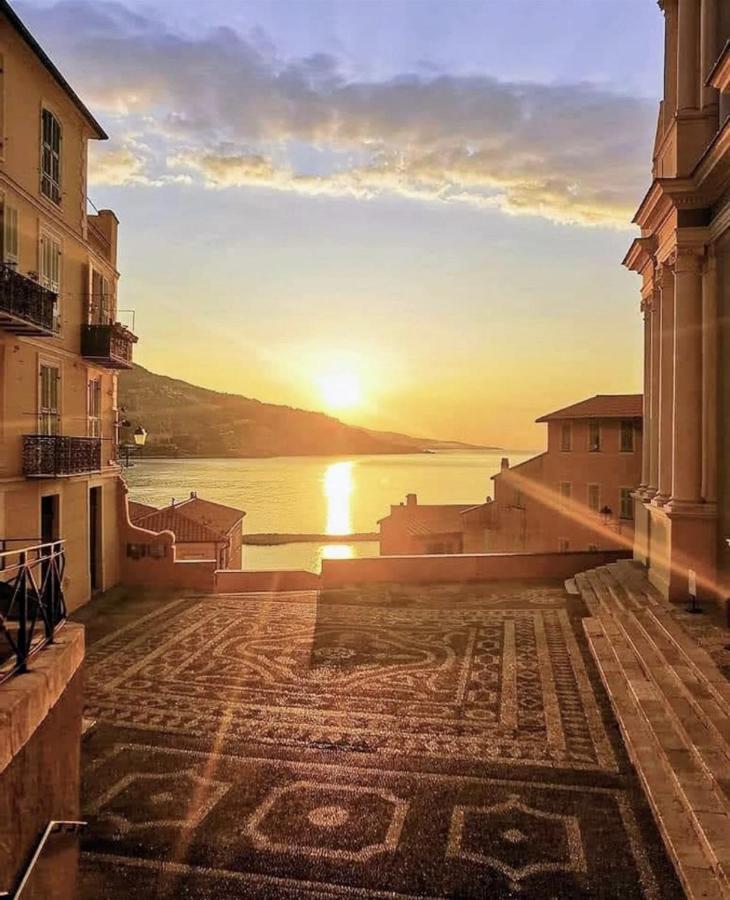 Sablettes Beach-Plage-Vue Mer-Centre Ville Menton Dış mekan fotoğraf