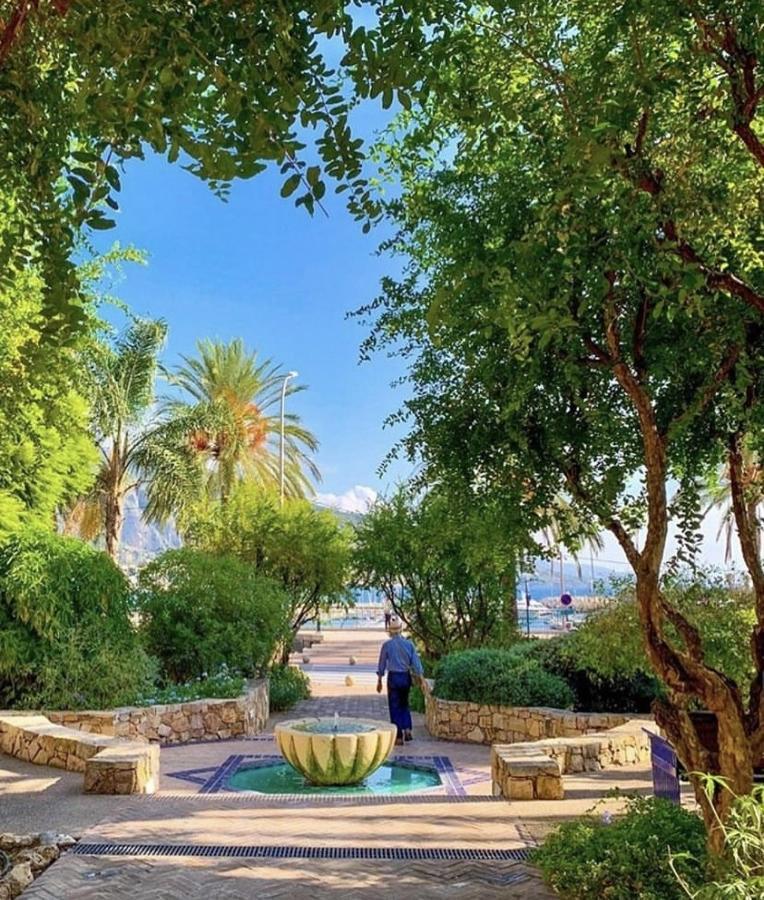 Sablettes Beach-Plage-Vue Mer-Centre Ville Menton Dış mekan fotoğraf
